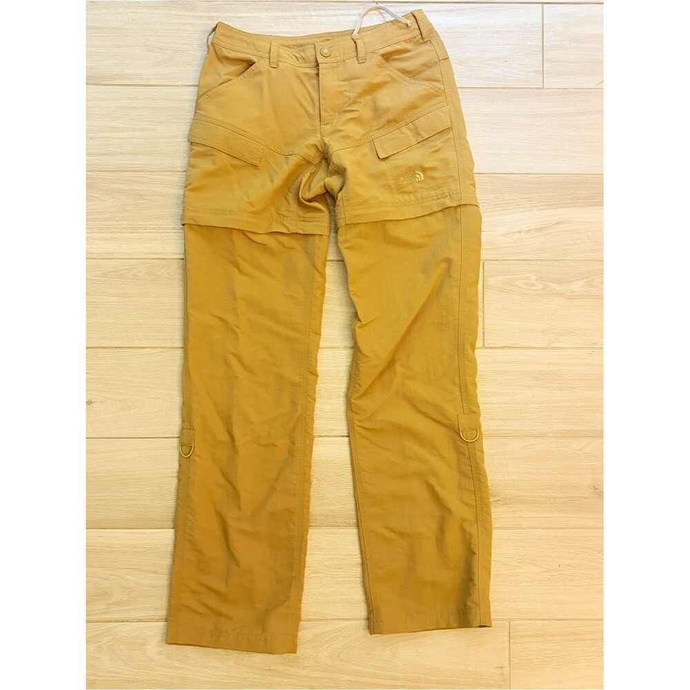 The North Face Women’s Zip-Off Cargo Pants - Mustard Tan 0737